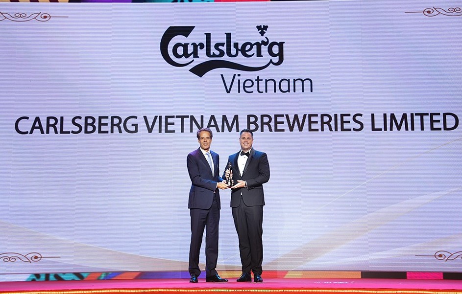 Carlsberg Vietnam honored in the Asian HR Awards category