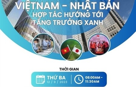 Việt Nam-Japan Cooperation Towards Green Growth seminar to take place tomorow