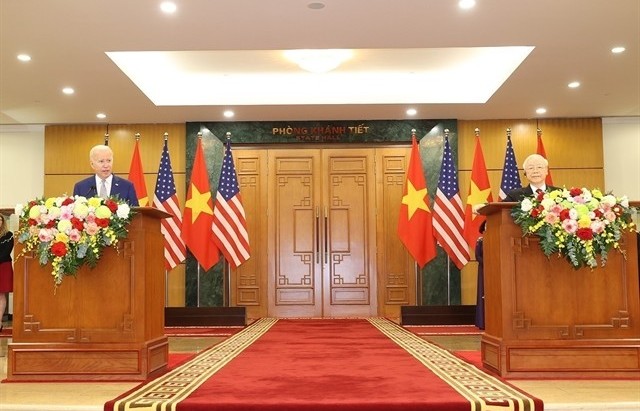 VN, US to deepen cooperation in critical and emerging technologies, including semiconductor supply chains US President Biden