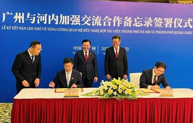 Hanoi fosters partnership with China’s Guangzhou city