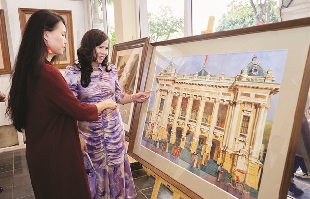 HCM City painter sends a little love for Hà Nội through new exhibition