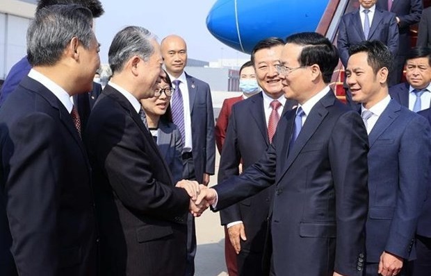 State President arrives in Beijing for third Belt and Road Forum