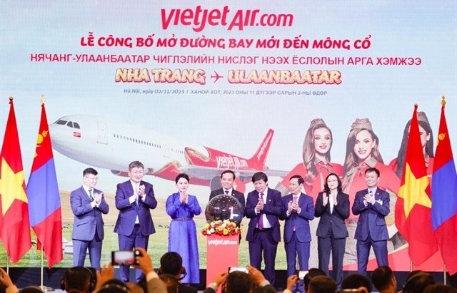 Vietjet announces new route connecting Ulaanbaatar and Nha Trang