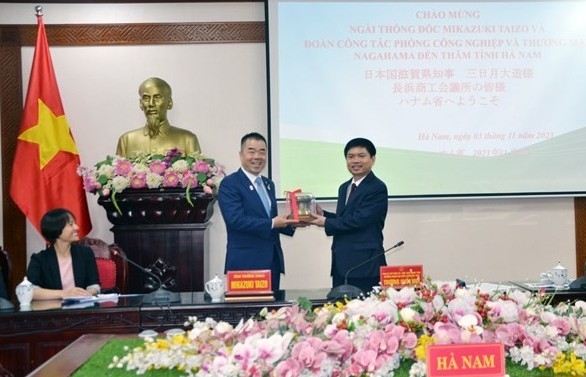Enterprises from Japan’s Shiga explore Ha Nam’s investment climate