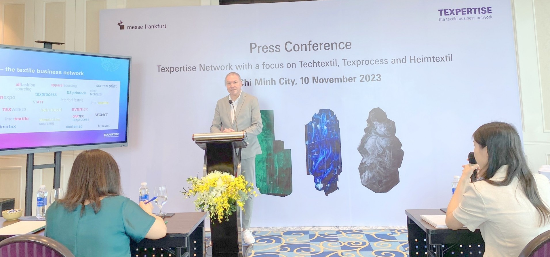Expanding network for Vietnam textile businesses at Techtextil and Texprocess trade fairs