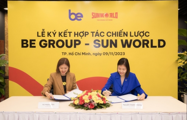 Sun World and Be Group sign a strategic cooperation agreement to enhance the tourists’ experience in Viet Nam
