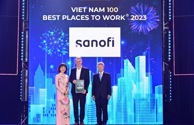 Sanofi is honored in "Top 100 Best Places to Work in Vietnam 2023"