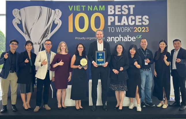 AB InBev holds its attraction of best places to work in Vietnam