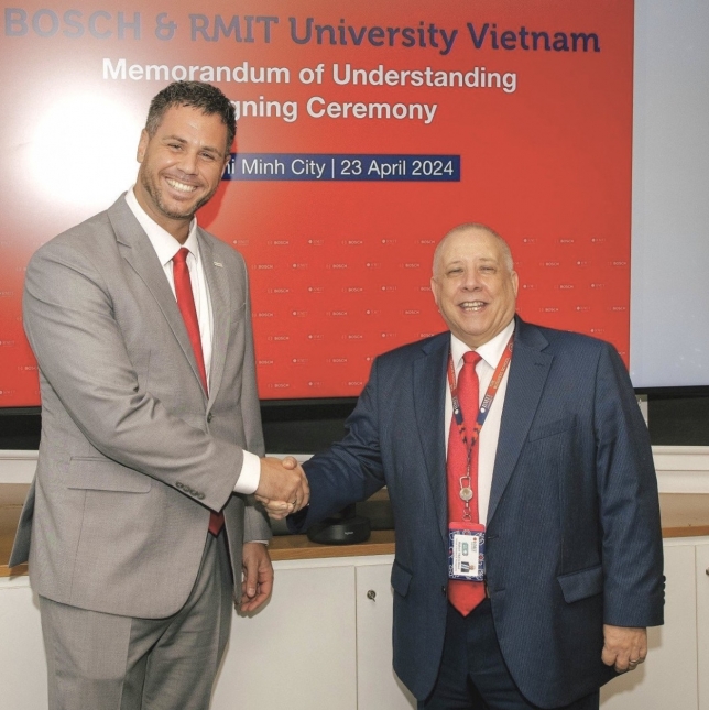 Bosch and RMIT University forge strategic partnership to foster future workforce development
