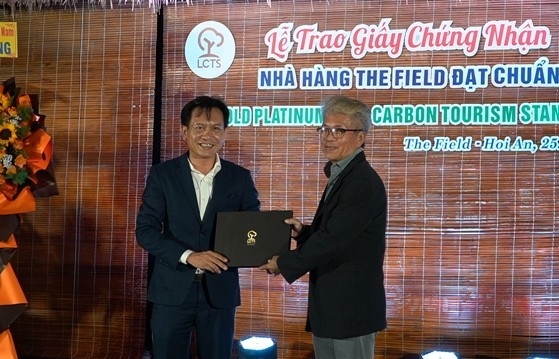 First low-carbon tourism certificate granted in Hội An