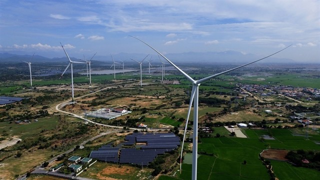 Twenty-nine renewable energy projects with a total capacity of more than 1,577 MW have been supplying energy to the national power grid. — VNA/VNS Photo Huy Hùng