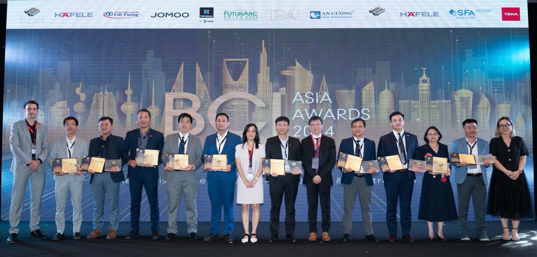 BCI Asia Awards celebrate the best in Vietnam’s architecture & building industry