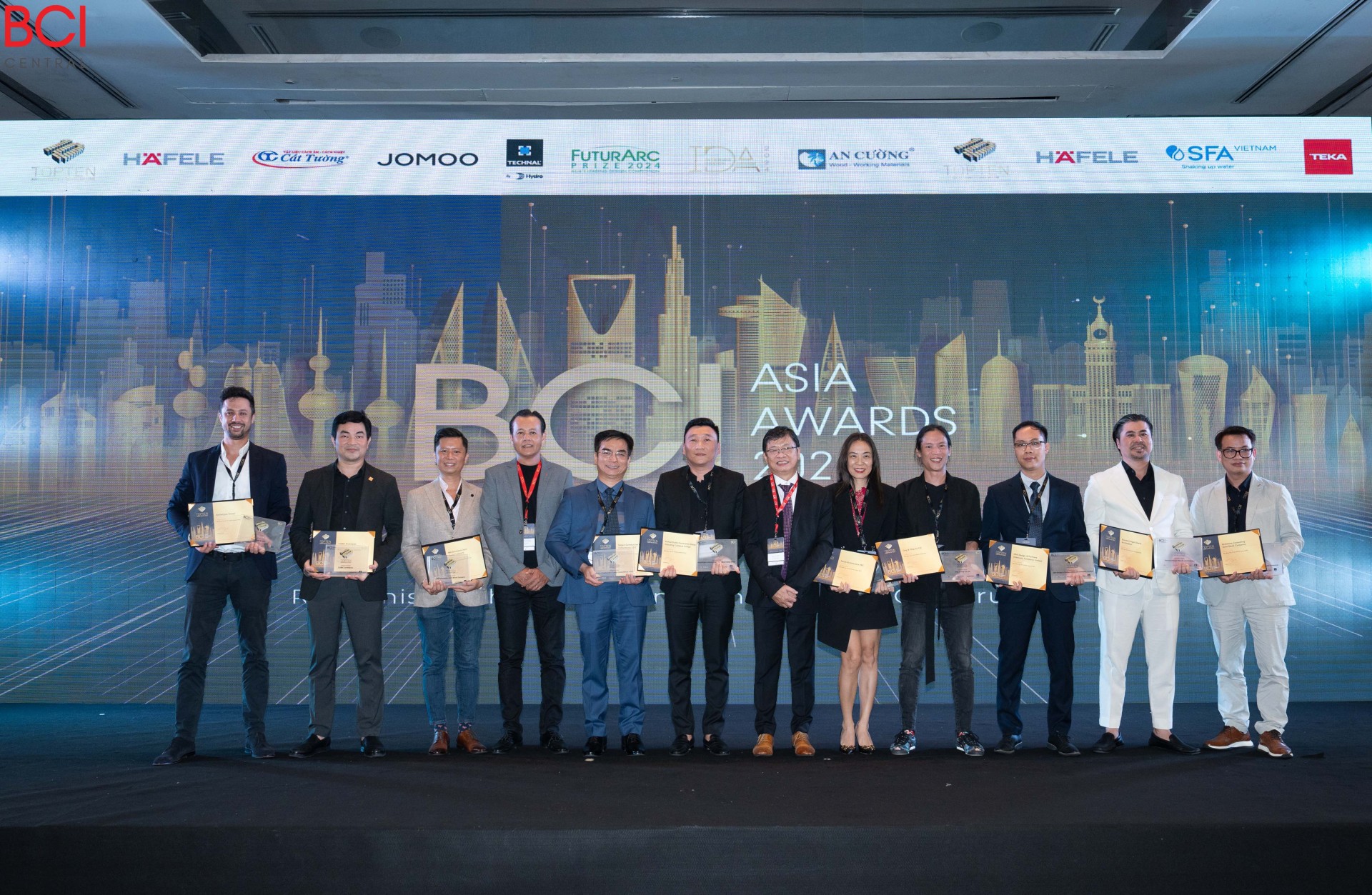 BCI Asia Awards celebrate the best in Vietnam’s architecture & building industry