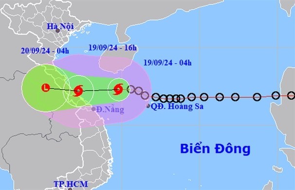 Tropical depression strengthens into Typhoon No.4