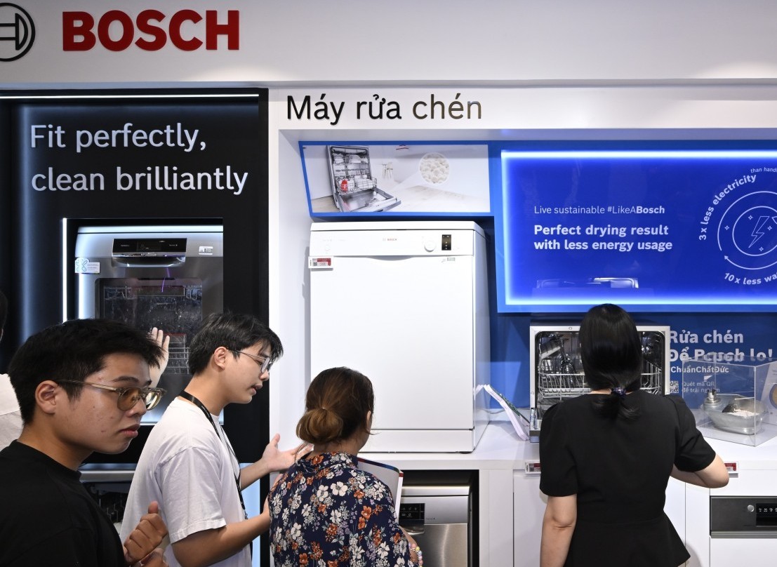 Bosch official first home appliance flagship store launched in Vietnam