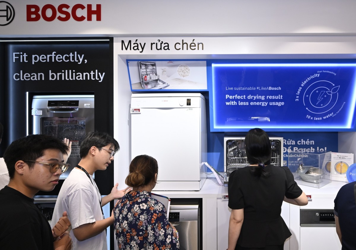 Bosch official first home appliance flagship store launched in Vietnam