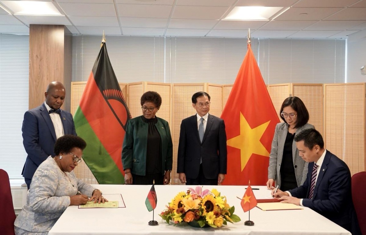 Vietnam and Malawi establish diplomatic relations