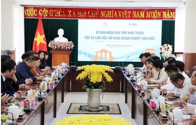 RoK firms explore investment opportunities in Ninh Thuan