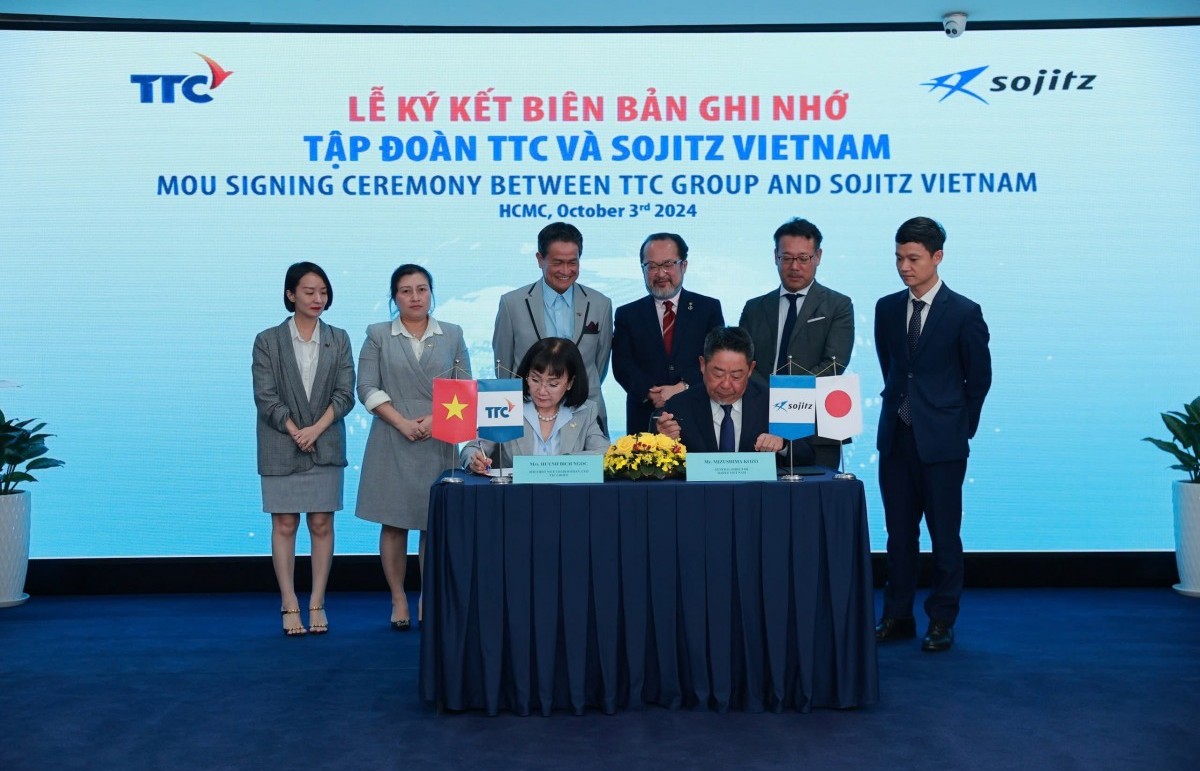 TTC Group and Sojitz Vietnam become strategic partners