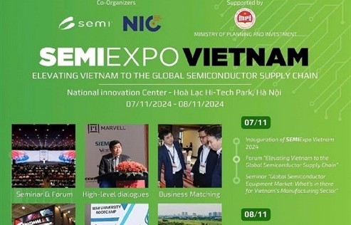 Việt Nam’s first international semiconductor exhibition to take place in November