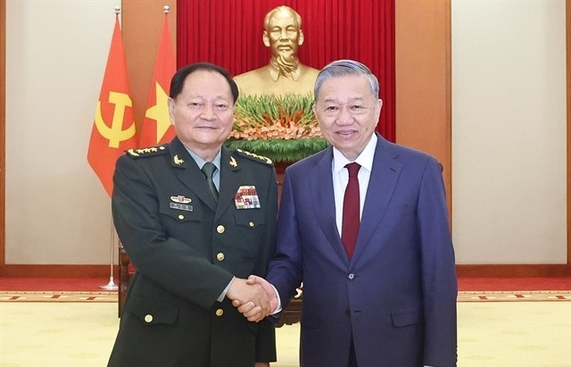 Party leader suggests fostering Việt Nam-China defence ties