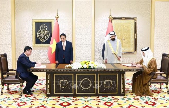 Vietnam, UAE leaders agree on key cooperation areas