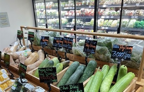 Cơ Tu ethnic’s farm produce debuts in supermarket system