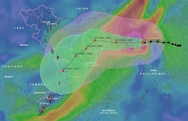 Yinxing becomes 7th typhoon to hit Việt Nam in 2024