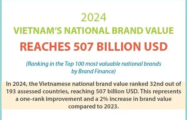 vietnams national brand value reaches 507 billion usd in 2024