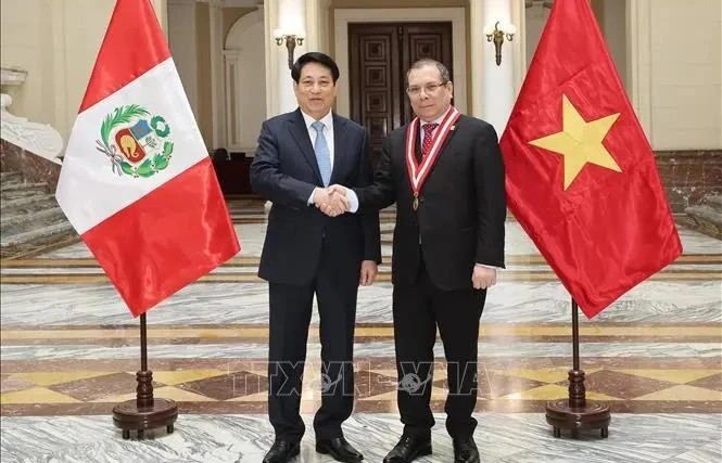 State leader meets President of Peru’s Supreme Court in Lima