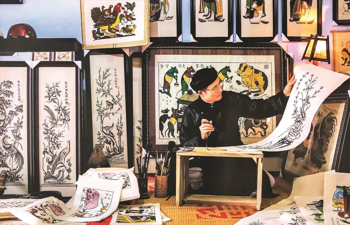 Bac Ninh Province: Dong Ho folk painting needs urgent safeguarding