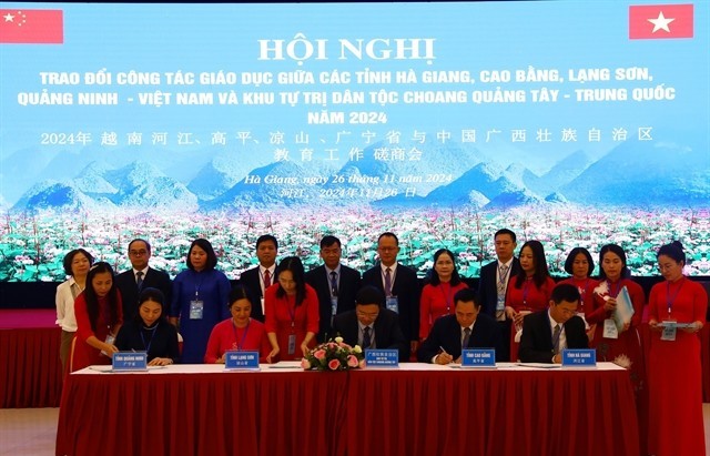 Vietnamese, Chinese border localities boost education cooperation