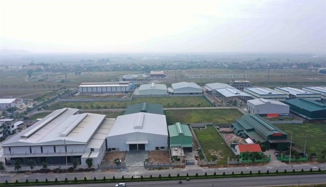 An industrial cluster in Ý Yên District, Nam Định Province. — VNA/VNS Photo