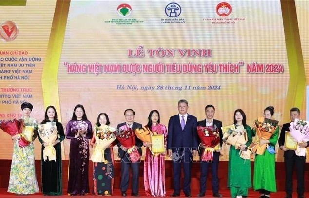 150 products honoured as “Vietnamese Goods Loved by Consumers 2024”