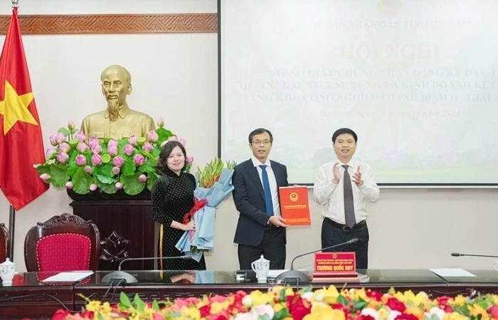 Ha Nam grants investment license worth more than 2.6 trillion VND for Thanh Binh II Industrial Park project