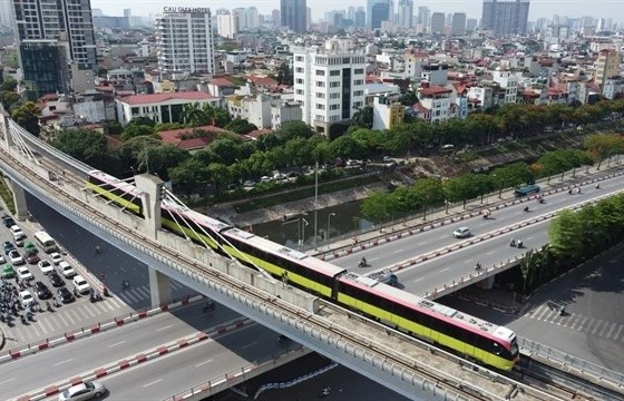 Hanoi plans to build nearly 600km of urban railway by 2045