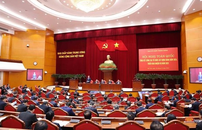 National conference reviews Party building work in 2024