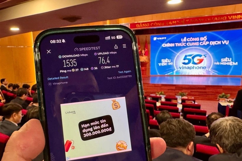 Vinaphone launches fastest 5G service in Vietnam