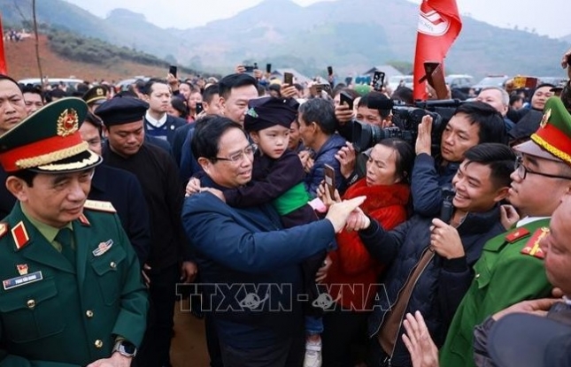 PM attends inauguration of resettlement areas of Lao Cai’s typhoon-affected villages