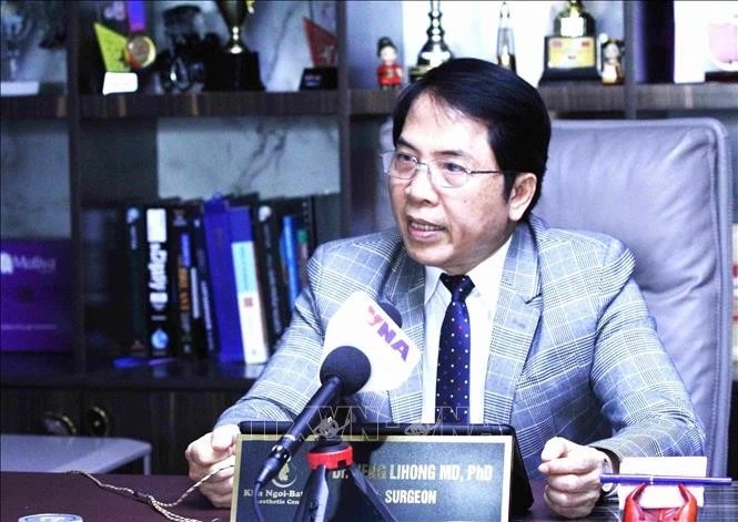 Dr. Heng LiHong, Standing Member of the Business Association of Overseas Vietnamese (BAOOV) and Vice President cum Secretary General of the Vietnam-Cambodia Business Association (VCBA). (Photo: VNA)