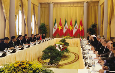 vietnam iran underline economic ties